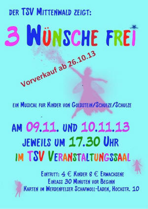 3 Wuensche Frei